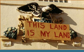 "This Land Is My Land" Sign GOGA 17588a