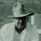 Walter Scott and Albert Johnson Standing Near Water Trough at Lower Grapevine Ranch