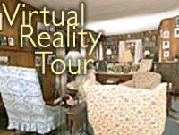 Take a virtual reality tour of the living room