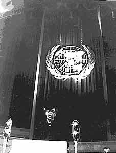 ER at UN meeting in London, England, 1946