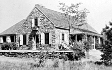 VK cottage, historic photo