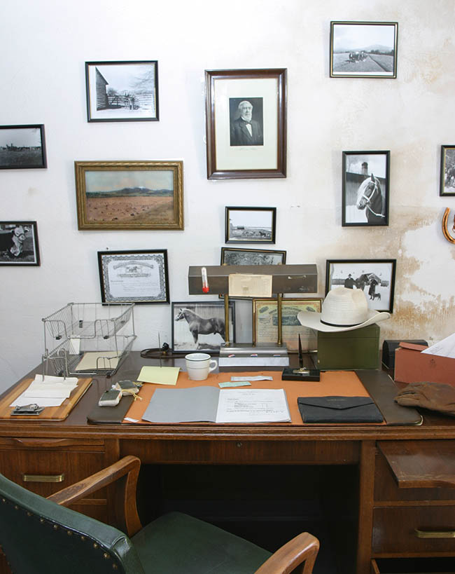 Office at Grant-Kohrs Ranch National Historic Site