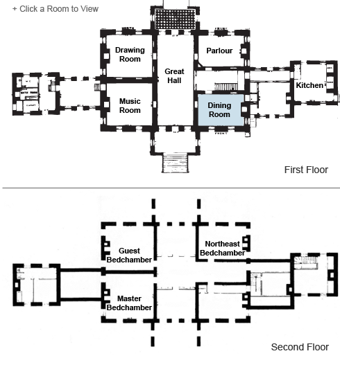 Hampton National Historic Site Floor Layout