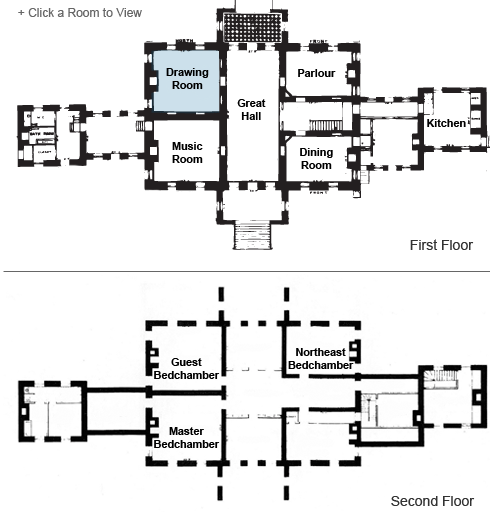 Hampton National Historic Site Floor Layout