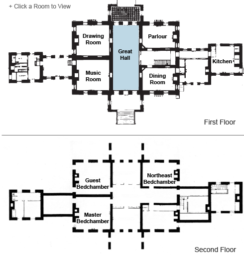 Hampton National Historic Site Floor Layout
