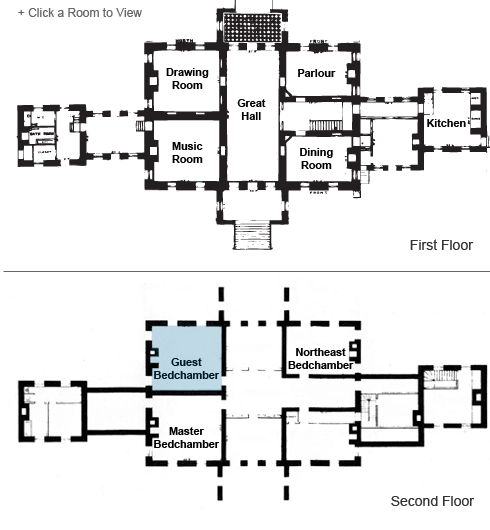 Hampton National Historic Site Floor Layout