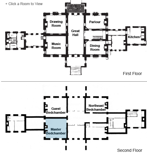 Hampton National Historic Site Floor Layout