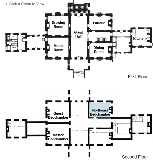 Hampton National Historic Site Floor Layout