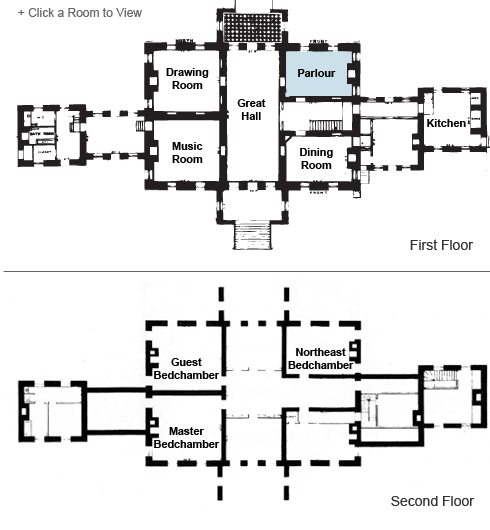 Hampton National Historic Site Floor Layout