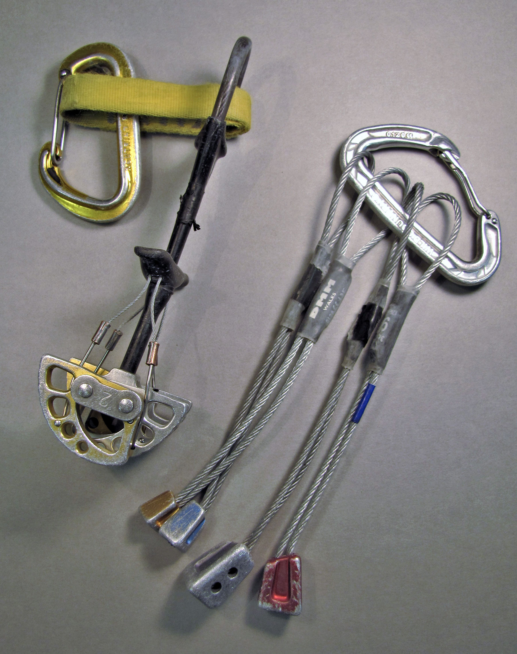 Modern climbing equipment