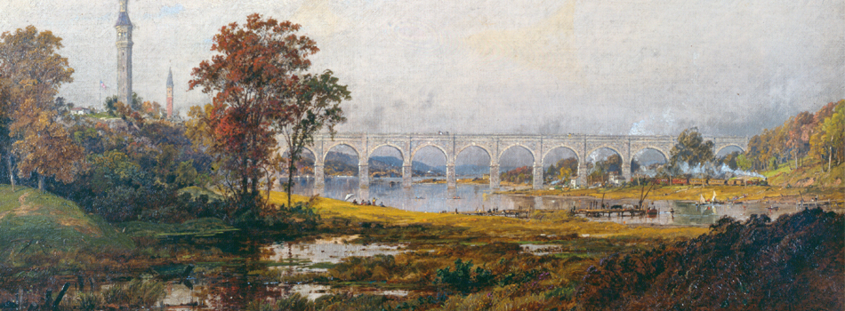 Image of painting titled High Bridge, New York