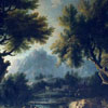 Image of painting titled Landscape with Peasants