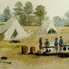Image of painting titled At Camp Lockmoor-Near Newton Nov 17, 1861