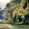 Image of painting titled A Picket Guard
