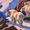 Image of painting titled Mountain Goat