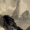 Image of painting titled The Sentinel and El
Capitan and the Great White Throne