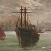 Image of painting titled (San Francisco Waterfront)