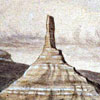 Image of painting titled Chimney Rock, July 31, 1866