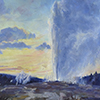 Image of painting titled Yellowstone National Park, Wyoming