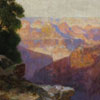 Image of painting titled (View of the Grand Canyon from the Rim)