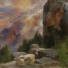 Image of painting titled (Grand Canyon Scene at Eastern End of Canyon)