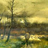 Image of painting titled The Sheep Herder