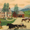 Image of painting titled The Old Stage Coach