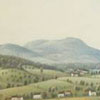 Image of painting titled View of Morristown from Fort Nonsense Hill