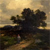 Image of painting titled A Cloudy Day