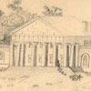 Image of drawing titled Sketch of Arlington House