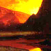 William Bradford - Sunset in the Yosemite Valley