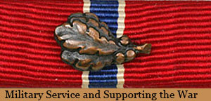 Military Service and Supporting the War