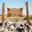 Manzanar War Relocation Center Sign