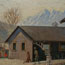 Two Manzanar Barracks, Latrine and the Alabama Hills Two Manzanar Barracks, Latrine and the Alabama Hills