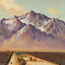 Mt. Williamson and the Manzanar Barracks