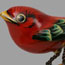 Red Bird Pin