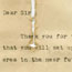 Thank You Note Thank You Note