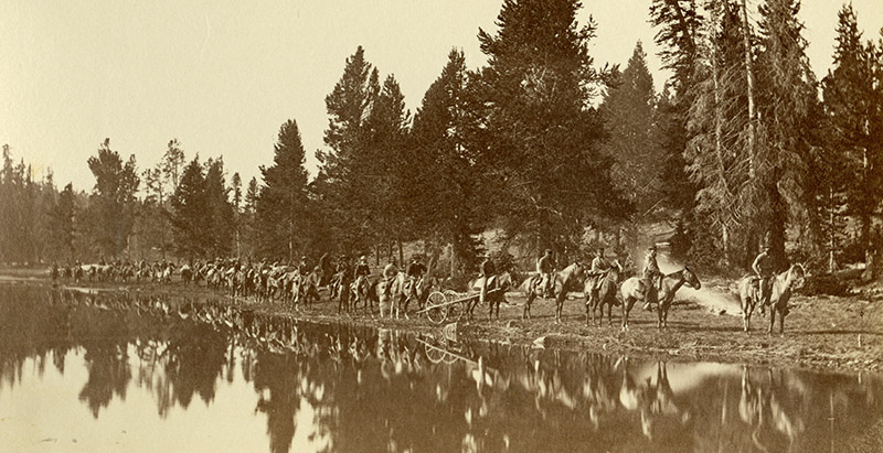 Pack Train of the U.S. Geological Survey