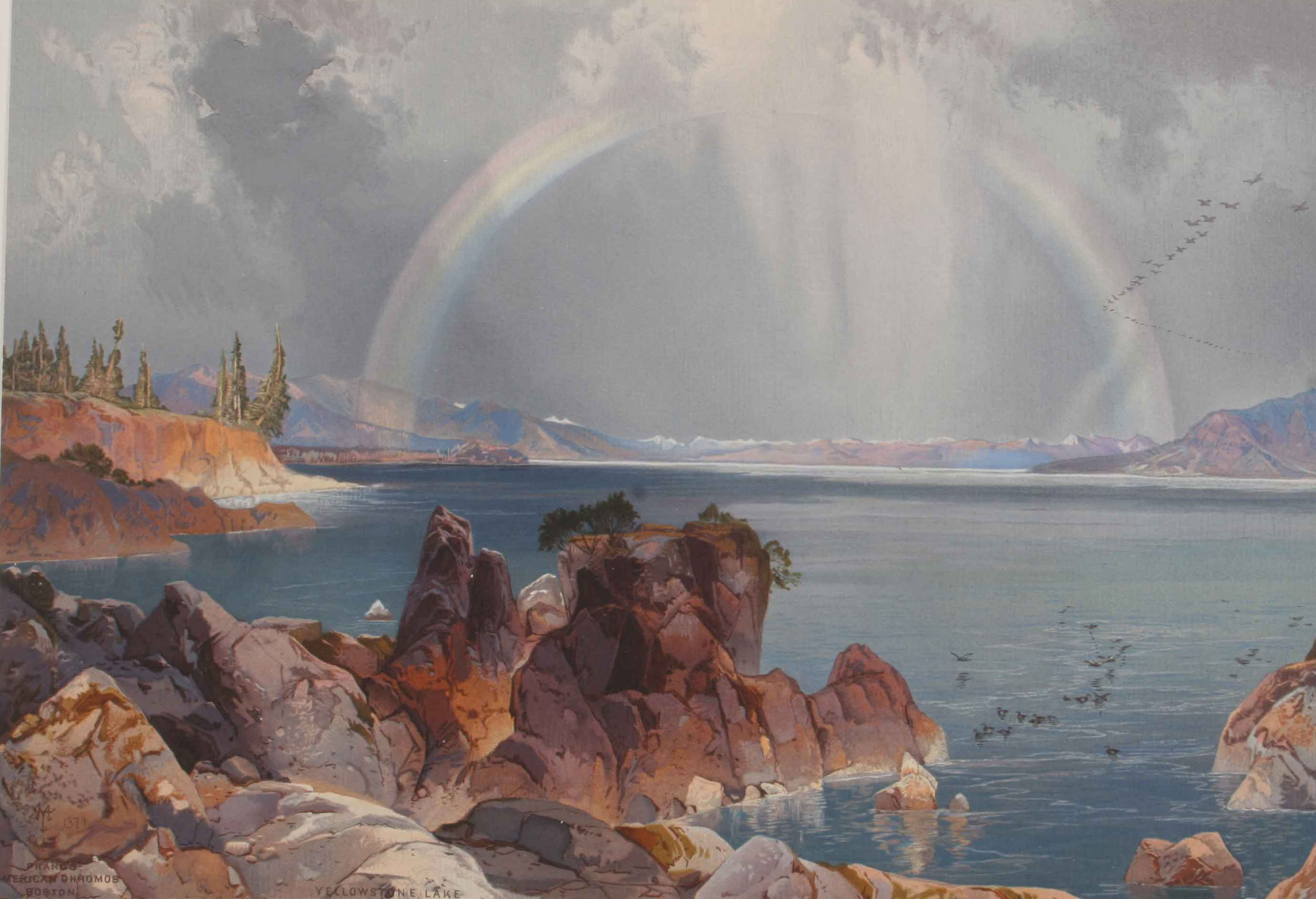 Image of Painting titled Yellowstone Lake