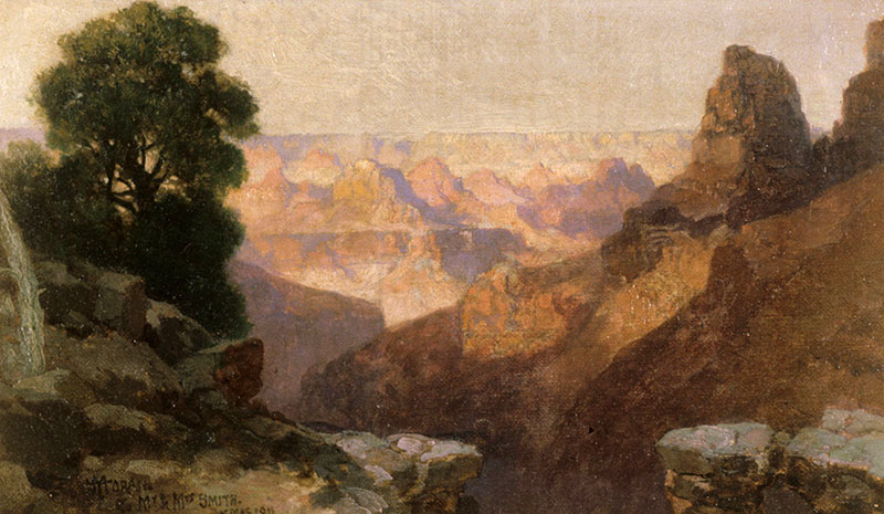 View of the Grand Canyon from the Rim