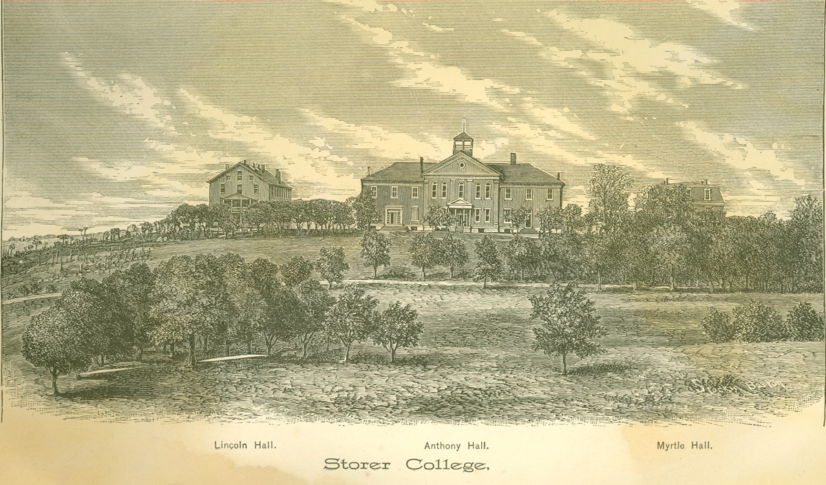 early Storer College campus