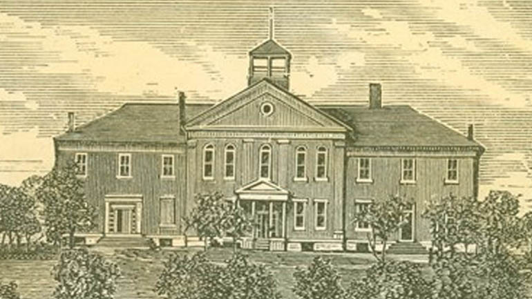 Drawing of Storer College