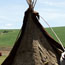 Raising the Tipi (Photograph)