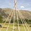 Raising the Tipi (Photograph)