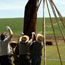 Raising the Tipi (Photograph)