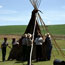 Raising the Tipi (Photograph)