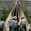 Raising the Tipi (Photograph)