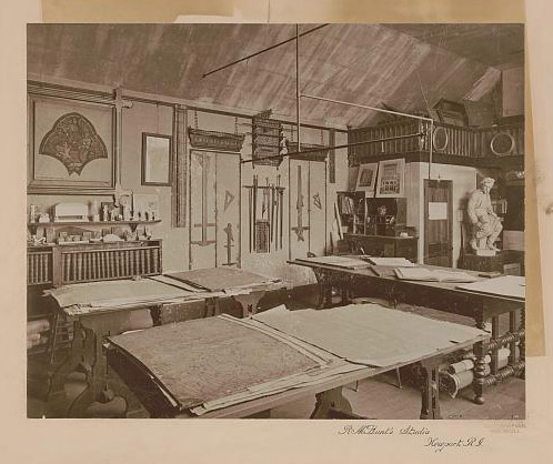 Photograph of Richard M Hunt's Studio