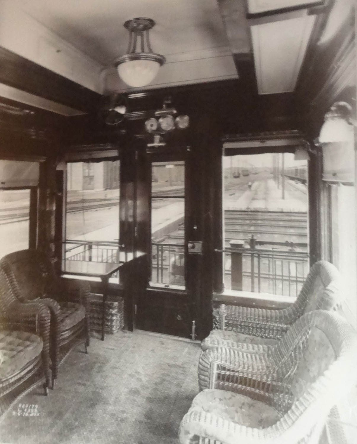 Photograph of Lehigh Valley Business Car