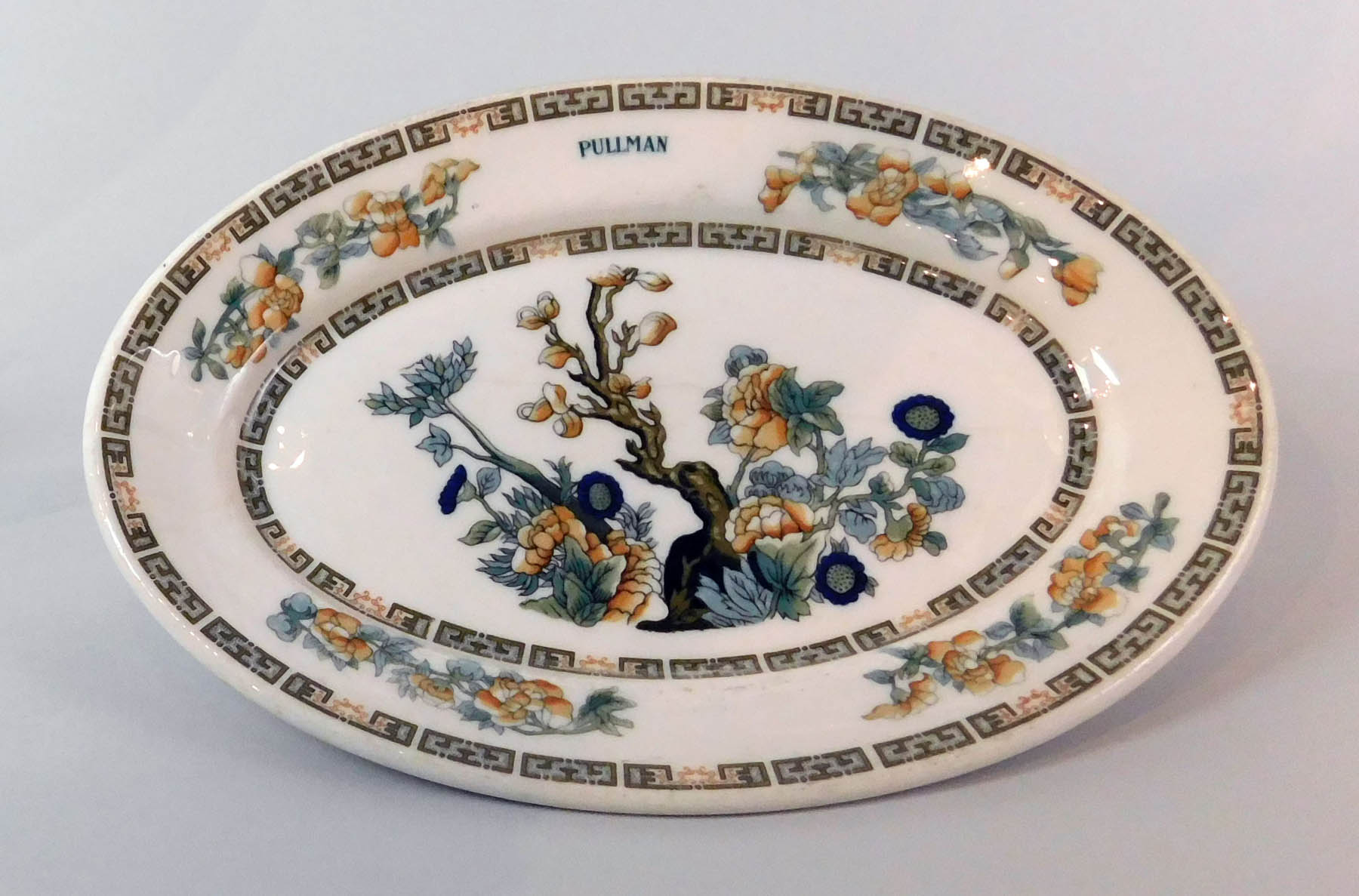 Dinner Plate with Indian tree pattern